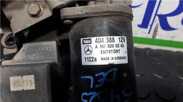 Motor dianteiro limpo para Mercedes-Benz Classe A (W168) (1997-2004) a 160 (168.033,168.133) 166960 A1688200242