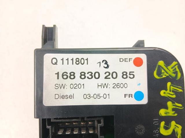 MERCEDES A1688302085 Блок управления режимами отопления/кондиционирования в наличии Одесса
