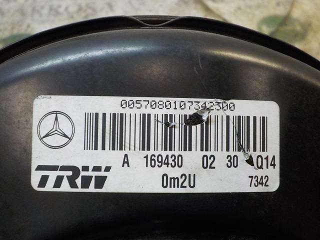 MERCEDES A1694300530 Усилитель тормозов (вакуумный) в наличии Каменское