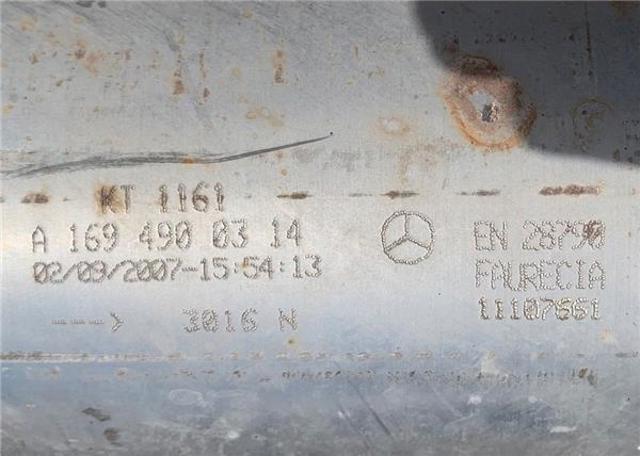 MERCEDES A1694902952 Сажевый фильтр в наличии Харьков