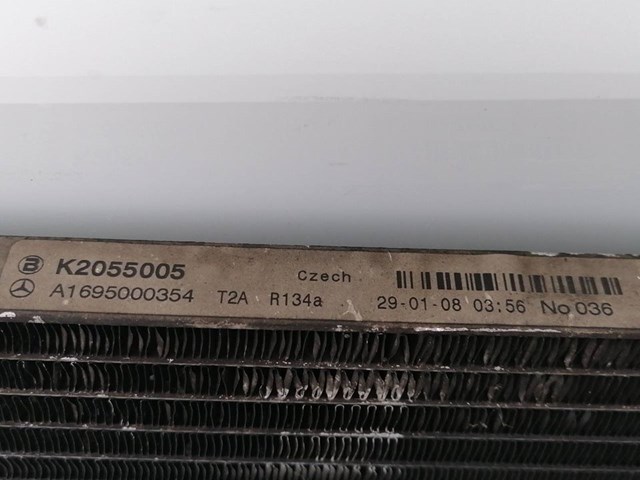 Condensador de ar condicionado / radiador para Mercedes-Benz A-Class A 150 (169.031, 169.331) 266920 A1695000354