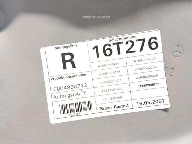 A1697303879 MERCEDES купить в Кривой Рог