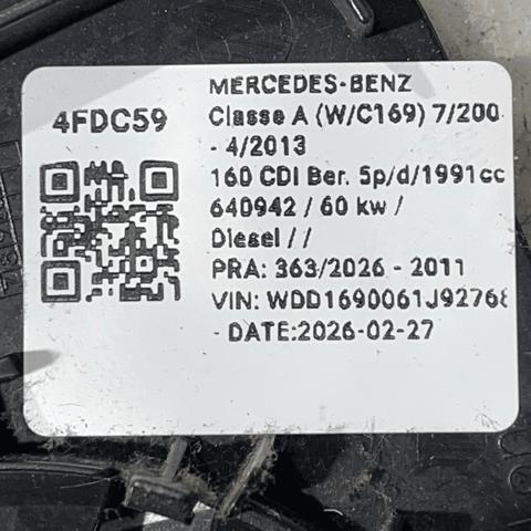 MERCEDES A1698102121 Зеркальный элемент зеркала заднего вида левого в наличии Днепр