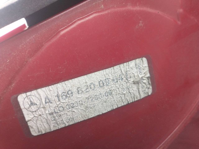 MERCEDES A1698200364L Фонарь задний левый в наличии Кривой Рог