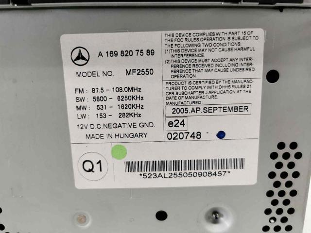 A1698207589 Магнитола (радио AM/FM) купить Николаев
