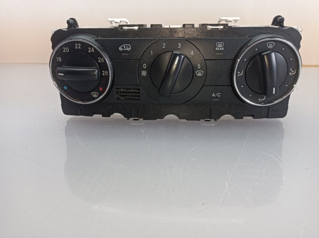 Controle de ar condicionado para Mercedes-Benz Classe B (W245) (2005-2011) B 180 CDI (245.207) 640940 A1698301585