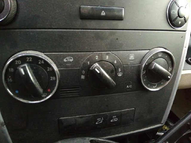 Controle de ar condicionado para Mercedes-Benz Classe A (W169) (2004-2012) em 180 CDI (169.007,169.307) OM640940 A1698301785