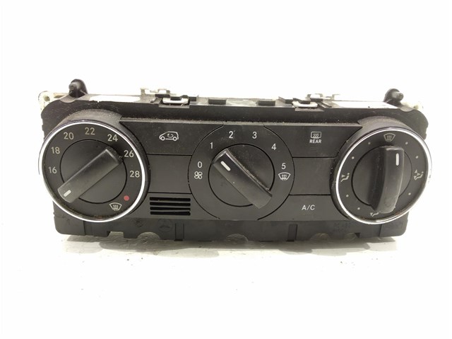 Controle de ar condicionado para Mercedes-Benz Classe A (W169) (2004-2012) em 180 CDI (169.007,169.307) OM640940 A1698301985