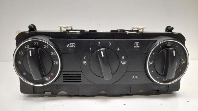 Controle de ar condicionado para Mercedes-Benz Classe B (W245) (2005-2011) B 180 CDI (245.207) 640940 A1698301985