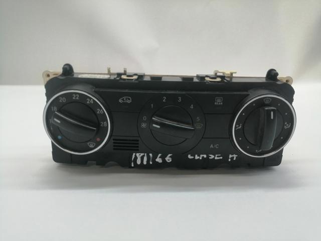 Controle de ar condicionado para Mercedes-Benz Classe B (W245) (2005-2011) B 180 CDI (245.207) 640940 A1699000900
