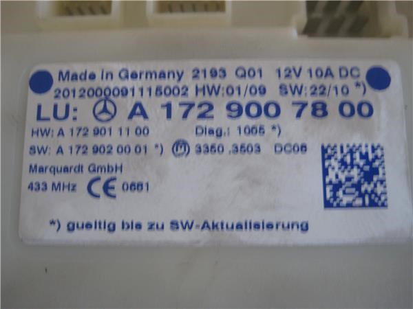 MERCEDES A1729007800 в наличии Черкассы