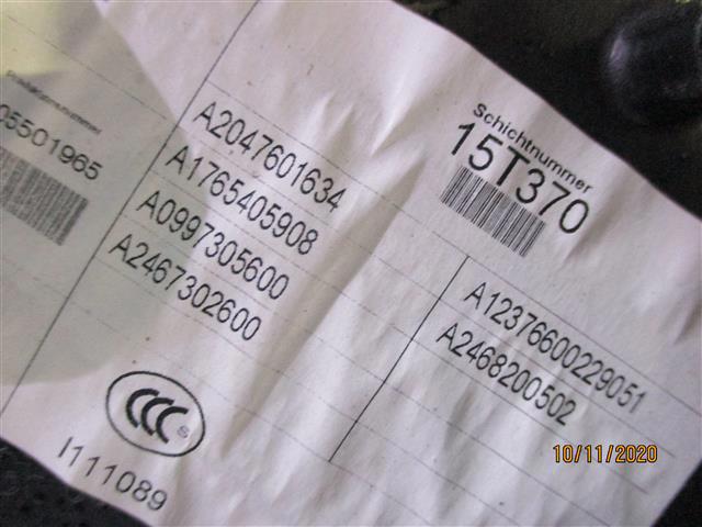 A1765405908 MERCEDES купить в Житомир