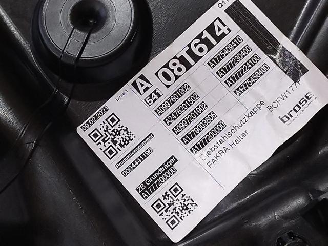 A1777200000 MERCEDES Стеклоподъемник передней левой двери купить в Одесса