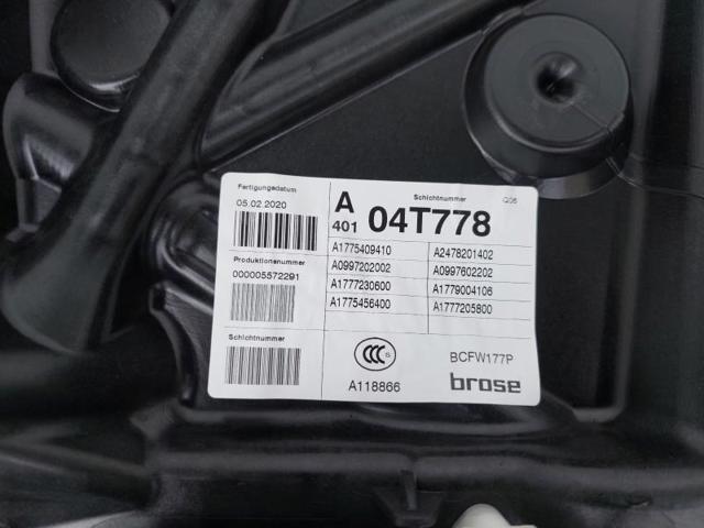 1777205800 MERCEDES Стеклоподъемник передней правой двери купить в Харьков