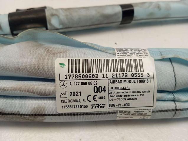A1778600602 Подушка безопасности (AIRBAG) шторка боковая правая купить Черкассы