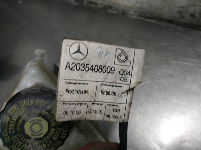 Tanque de cilindro mestre do freio (de fluido de freio) Mercedes C CL203