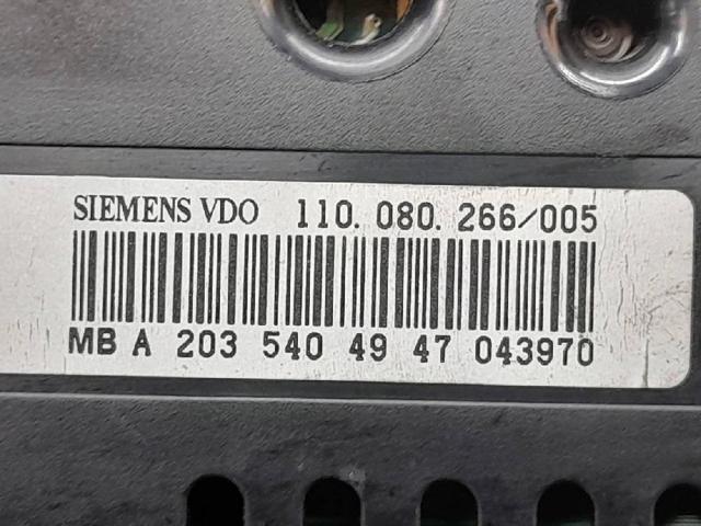 A2035404947 MERCEDES Приборная доска (щиток приборов) купить в Ровно