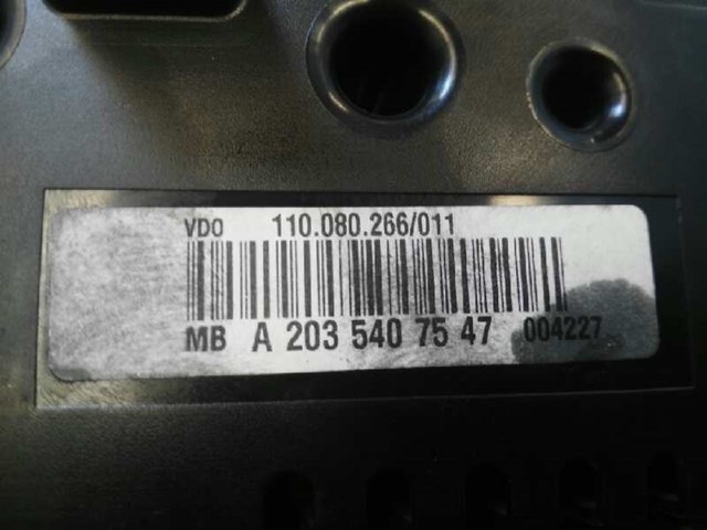 MERCEDES A2035407547 Приборная доска (щиток приборов) в наличии Запорожье