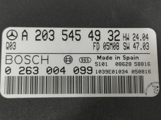 MERCEDES A2035454932 в наличии Одесса