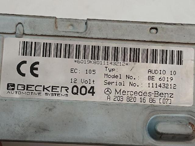 MERCEDES A2038201686 Магнитола в наличии Ужгород