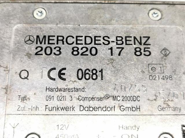 A2038201785 MERCEDES Усилитель сигнала антенны купить в Ужгород