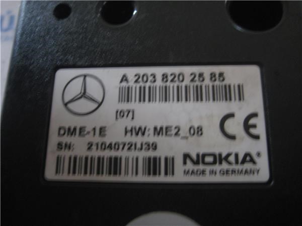 Módulo eletrônico para Mercedes-Benz CLK (c208) (1997-2002) 320 (208.365) m112940 a2038202585