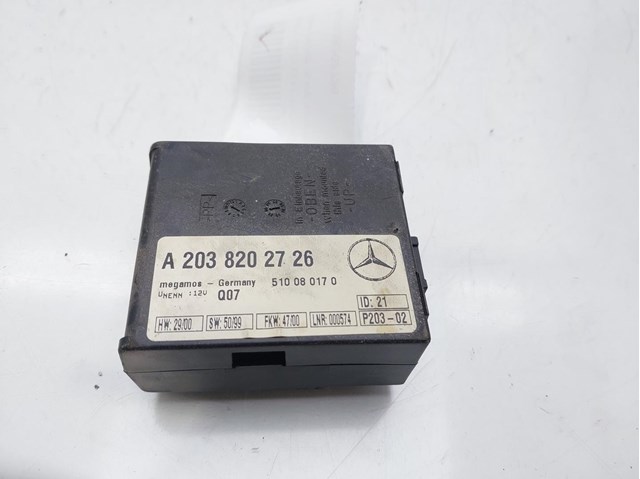 Módulo eletrônico para Mercedes-Benz CLK 270 CDI (209.316) OM612967 A2038202726