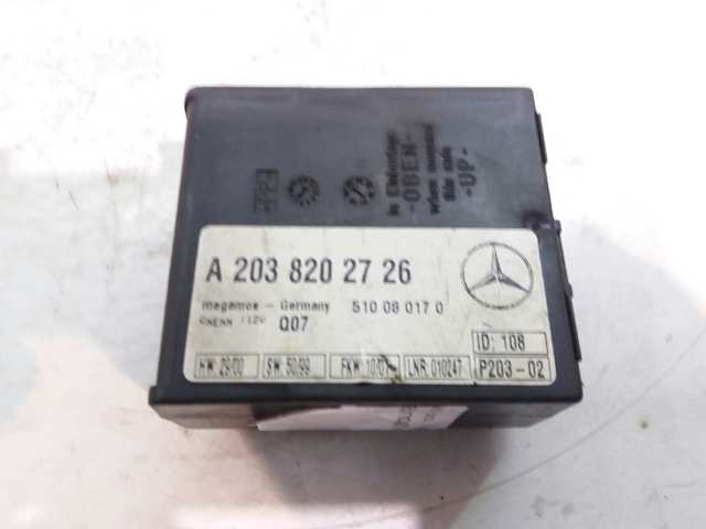Módulo eletrônico para Mercedes-Benz Classe C Coupé C 220 CDI (203.706) 611962 A2038202726