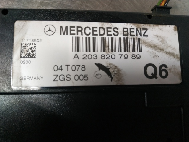 A2038207989 MERCEDES Усилитель сигнала антенны купить в Полтава
