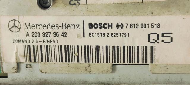 A2038273642 MERCEDES Магнитола купить в Житомир