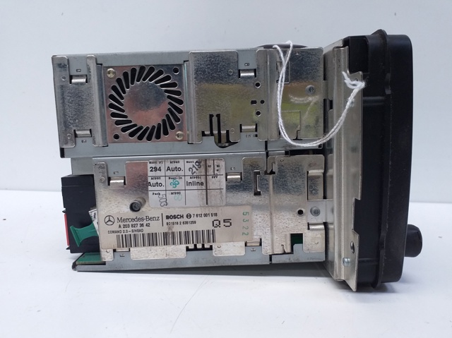 A2038273642 MERCEDES Магнитола (радио AM/FM) купить в Кривой Рог
