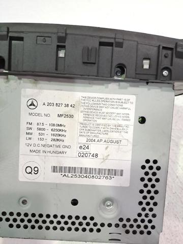 A2038273842 MERCEDES Магнитола (радио AM/FM) купить в Каменское