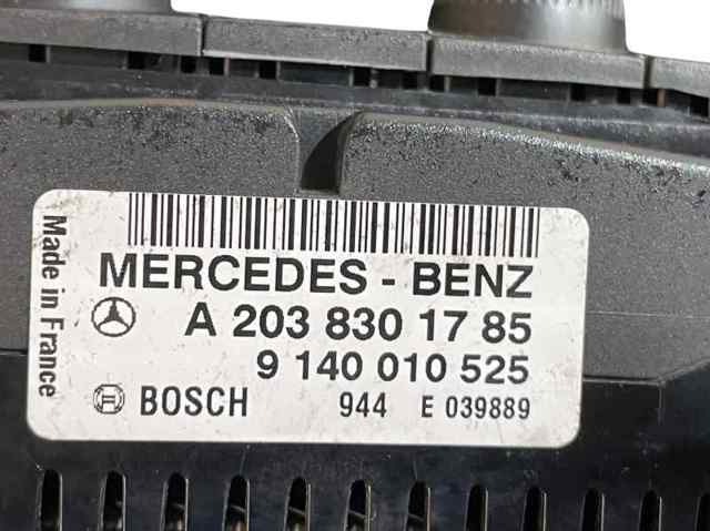 Unidade de controlo dos modos de aquecimento/condicionamento Mercedes C CL203