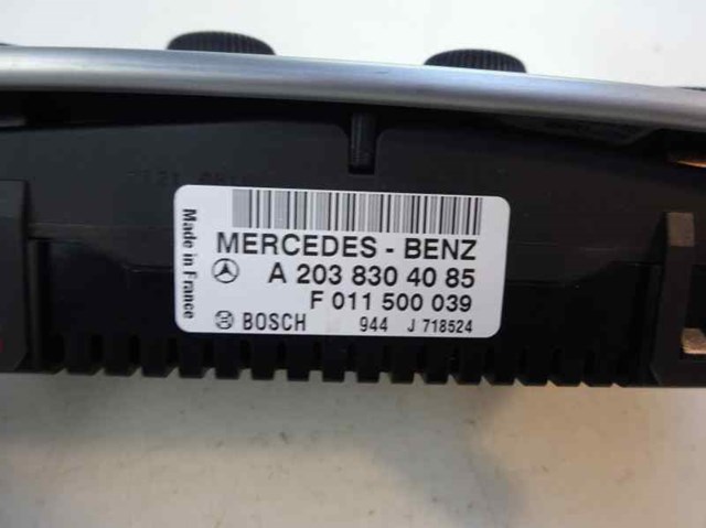 MERCEDES A2038304085 Блок управления кондиционером в наличии Тернополь
