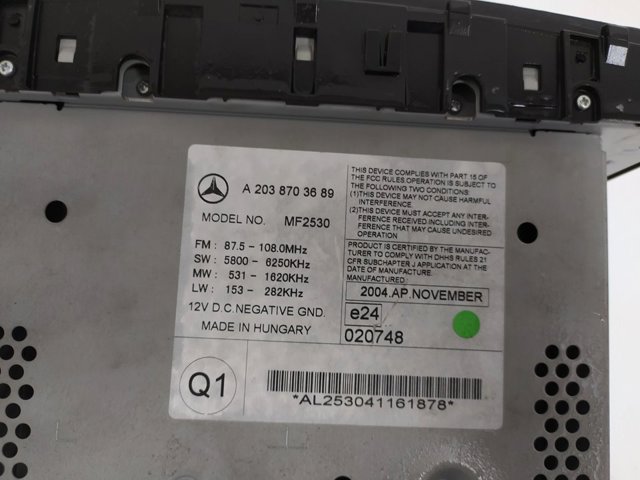 MERCEDES A2038703689 в наличии Тернополь