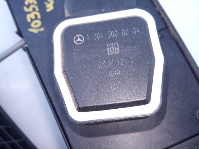 Potenciômetro de pedal para Mercedes C-Class (W204) Saloon C 220 CDI (204.008) OM646811 A2043000004