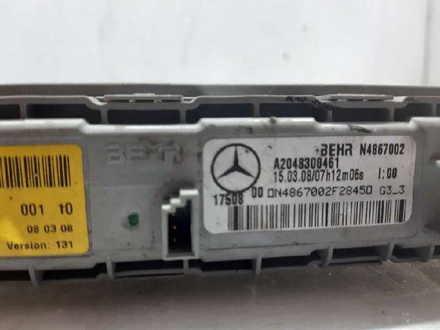 Aquecedor para Mercedes-Benz C-Class C 220 CDI (204.008) 646811 A2048300461