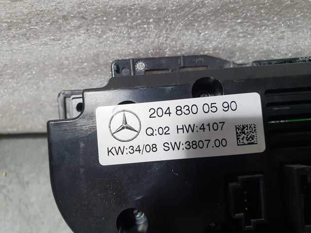 MERCEDES A2048300590 Блок управления кондиционером в наличии Черкассы