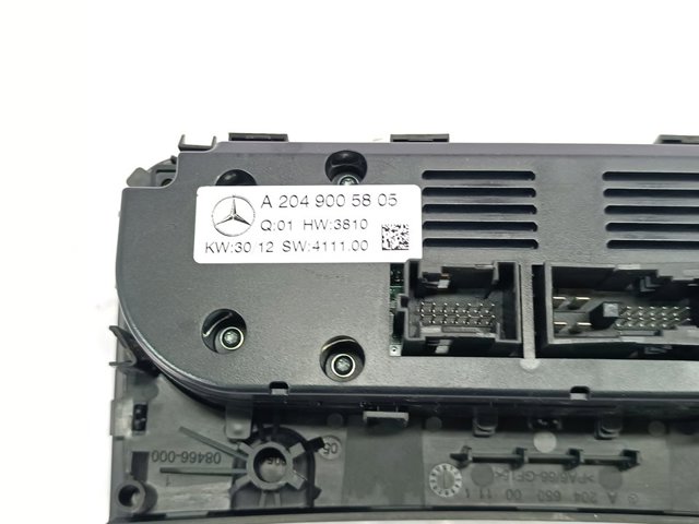 Unidade de controlo dos modos de aquecimento/condicionamento A2049005805 Mercedes