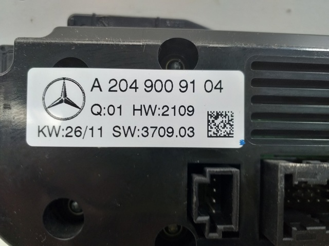 2049009104 MERCEDES Модуль управления (ЭБУ) климат-контролем купить в Житомир