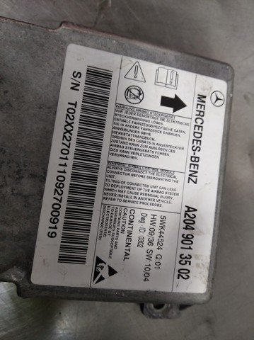 A2049013502 Модуль-процессор управления подушкой безопасности (ЭБУ AIRBAG) купить Черкассы