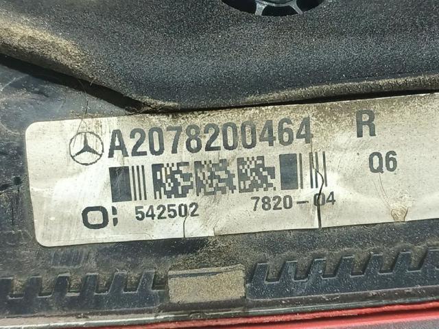 A2078200464 MERCEDES Фонарь задний правый внутренний купить в Днепр