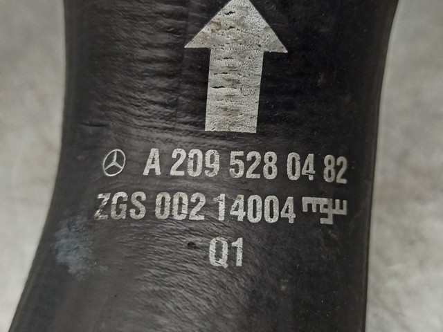 MERCEDES A2095280482 Патрубок интеркулера в наличии Сумы