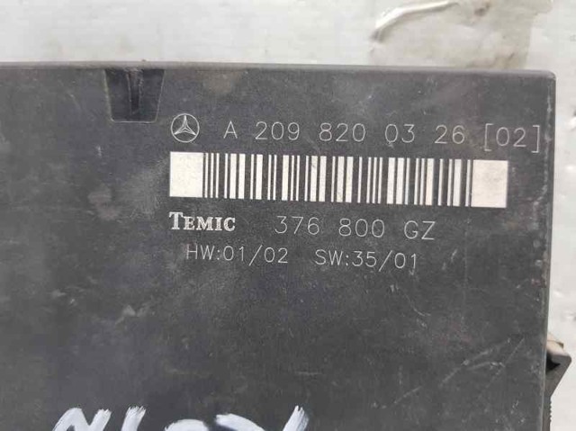 MERCEDES A2098200326 Блок управления сигналами SAM в наличии Сумы