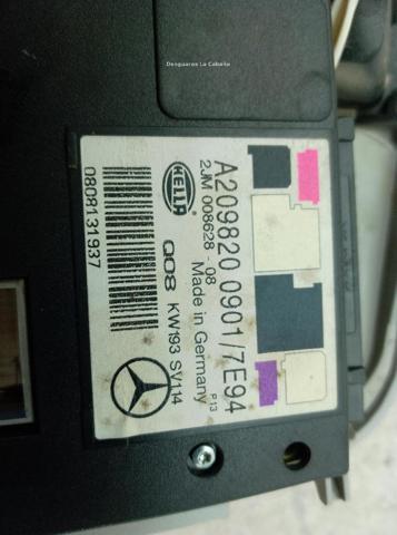 MERCEDES A2098200901 в наличии Павлоград