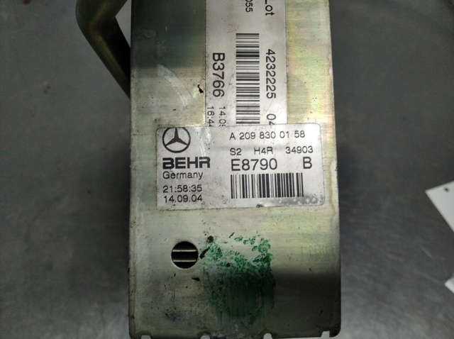 A2098300158 MERCEDES Испаритель кондиционера купить в Львов