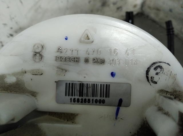 Sensor do nível de combustível no tanque Mercedes C S203