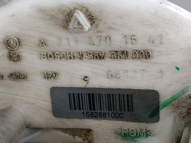 Sensor do nível de combustível no tanque A2114701641 MERCEDES