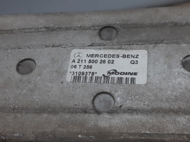 A2115002602 MERCEDES Радиатор интеркуллера купить в Львов