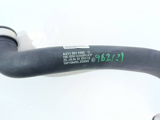 MERCEDES A2115015482 Шланг (патрубок) радиатора охлаждения нижний в наличии Николаев